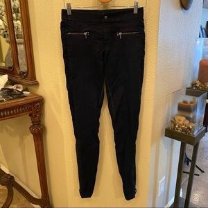 RAG & BONE Dark Blue Zipper Jeans Size 25